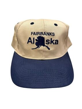 Fairbanks Alaska Arctic Circle Wmterprise Vintage Style Snapback Baseball Cap